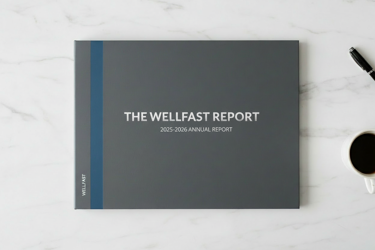 Change the text "2024 ANNUAL REVEIW" to "2025-2026 ANNUAL REPORT"